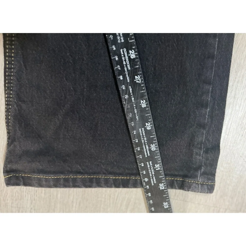 BDG Urban Outfitters 90s Bootcut Jeans Men's Size 31x32 Black Dark Wash Stretch